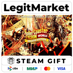 RollerCoaster Tycoon World Deluxe Edition / Steam АВТО / РУ   МИР