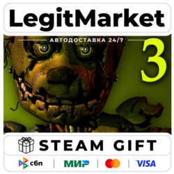 Five Nights at Freddy's 3 / Steam АВТО / РУ   МИР