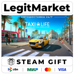 Taxi Life: A City Driving Simulator / Steam АВТО / РУ   МИР