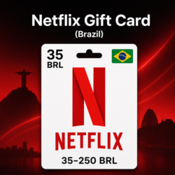Netflix Gift Card (Бразилия) 35–250 BRL | Код пополнения