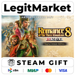 ROMANCE OF THE THREE KINGDOMS 8 REMAKE Digital Deluxe Edition / Steam АВТО / РУ   МИР