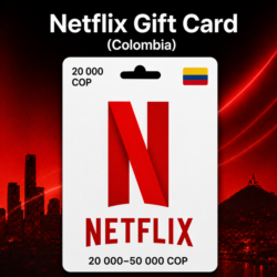 Netflix Gift Cards (Колумбия) 20 000–50 000 COP | Коды пополнения