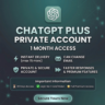 ChatGPT Plus | PRO X20 | 1 месяц | Полный доступ | Личный аккаунт | ПОДПИСКА