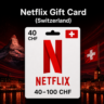 Netflix Gift Card (Швейцария) 40–100 CHF | Код пополнения