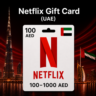 Netflix Gift Card (ОАЭ) 100–1000 AED | Код пополнения