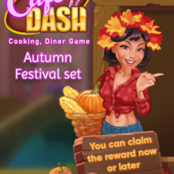 Cafe Dash: Cooking, Diner Game - Autumn Festival Set (Steam/WW)