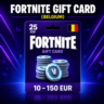Fortnite Gift Card (Бельгия) 10–150 EUR | Код пополнения