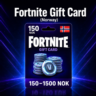 Fortnite Gift Card (Норвегия) 150–1500 NOK | Код пополнения