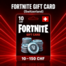 Fortnite Gift Card (Швейцария) 10–150 CHF | Код пополнения