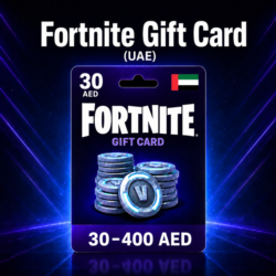 Fortnite Gift Card (ОАЭ) 30–400 AED | Код пополнения