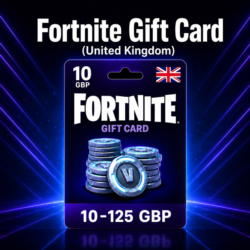 Fortnite Gift Card (Великобритания) 10–125 GBP | Код пополнения