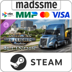 American Truck Simulator - Illinois * RU/KZ/СНГ/TR/CN/AR/IN/BR * DLC * STEAM 🚀 АВТО