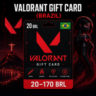 Valorant Gift Card (Бразилия) 20–170 BRL | Код пополнения