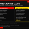 Adobe Creative Cloud Subscription - All Apps