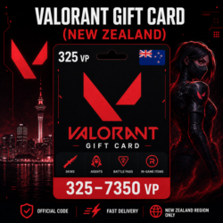 Valorant Gift Card (Новая Зеландия) 325–7350 VP | Код пополнения
