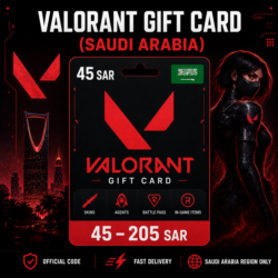 Valorant Gift Card (Саудовская Аравия) 45–205 SAR | Код пополнения