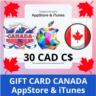 30 CAD КАНАДА iTUNES 30 CAD КОД КАРТА ПОПОЛНЕНИЯ iTunes КАНАДА  АВТОВЫДАЧА