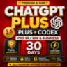 ChatGPT Plus | Pro | 5X | 20X | Готовый Аккаунт / Активация | Быстрая Выдача