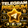 АВТОДОСТАВКА 24/7 | TELEGRAM PREMIUM 3 / 6 / 12 МЕСЯЦЕВ | БЕЗ ВХОДА