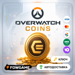 OverWatch 2 | COINS | Battle.net | 200-500-1000 | АВТО ВЫДАЧА | Весь Мир ( РФ)