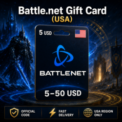 Battle.net Gift Card (США) 5–50 USD | Код пополнения