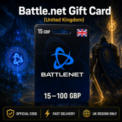 Battle.net Gift Card (Великобритания) 15–100 GBP | Код пополнения