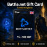 Battle.net Gift Card (Великобритания) 15–100 GBP | Код пополнения