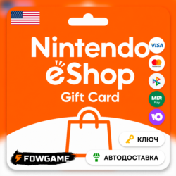 Nintendo Gift Card | 5$ - 99$ | АВТО ВЫДАЧА | США