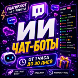 Twitch ИИ чат-боты | Активность в чате