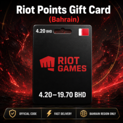 Riot Points Gift Card (Бахрейн) 4.20–19.70 BHD | Код пополнения