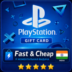 Подарочная карта (код пополнения) PLAYSTATION | Индия IN | 1000 - 5000 INR