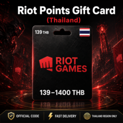 Riot Points Gift Card (Таиланд) 139–1400 THB | Код пополнения