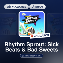 Rhythm Sprout: Sick Beats &amp; Bad Sweets (Steam Ключ) РФ   ПОДАРОК