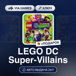 LEGO DC Super-Villains (Nintendo Ключ) Европейский Союз   ПОДАРОК