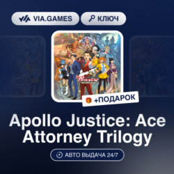 Apollo Justice: Ace Attorney Trilogy (Steam Ключ) Европейский Союз   ПОДАРОК