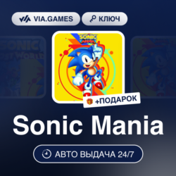 Sonic Mania (Steam Ключ) Европейский Союз   ПОДАРОК