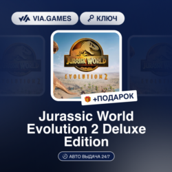 Jurassic World Evolution 2 Deluxe Edition (Steam Ключ) РФ-СНГ-МИР   ПОДАРОК