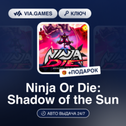 Ninja Or Die: Shadow of the Sun (Steam Ключ) СНГ-МИР (БЕЗ РФ-РБ)   ПОДАРОК