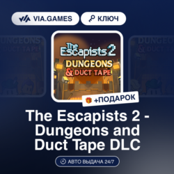 The Escapists 2 - Dungeons and Duct Tape DLC (Steam Ключ) МИР (Не все страны)   ПОДАР