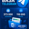 База данных Telegram каналов и групп