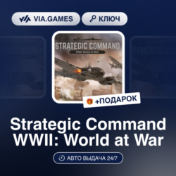 STRATEGIC COMMAND WWII: WORLD AT WAR (Steam Ключ) РФ-СНГ-МИР   ПОДАРОК