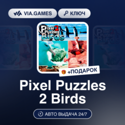 Pixel Puzzles 2 Birds (Steam Ключ) РФ-СНГ-МИР   ПОДАРОК