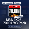 NBA 2K26 - 70000 VC PACK (XBOX ONE / XBOX SERIES X/S Ключ) РФ-СНГ-МИР   ПОДАРОК
