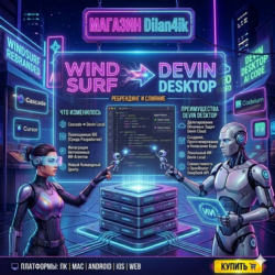Devin Desktop AI PRO (Windsurf Codeium) • ⚡Быстро • Надежный Сервис & Гарантия