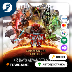 🔵 Warhammer 40,000: Dawn of War IV - Commander Edition (РУ СНГ) 🔑КЛЮЧ STEAM