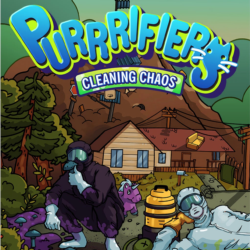 Purrrifiers: Cleaning Chaos Steam ключ Весь Мир Global RU/CIS РФ Россия key СНГ код