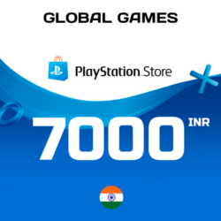 Карта PlayStation PSN 7000 INR Индия  КОД ПОПОЛНЕНИЯ