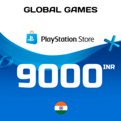 Карта PlayStation PSN 9000 INR Индия  КОД ПОПОЛНЕНИЯ