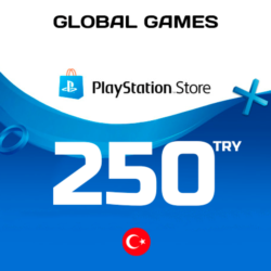 Карта PlayStation PSN 250 TRY Турция  КОД ПОПОЛНЕНИЯ