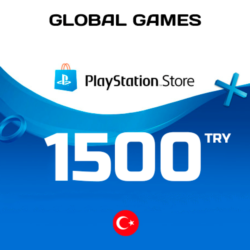 Карта PlayStation PSN 1500 TRY Турция  КОД ПОПОЛНЕНИЯ